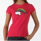 Fly53 Womens Aveda T-Shirt Hot Pink