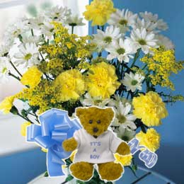 Flying Flowers Baby Boy Gift Pack