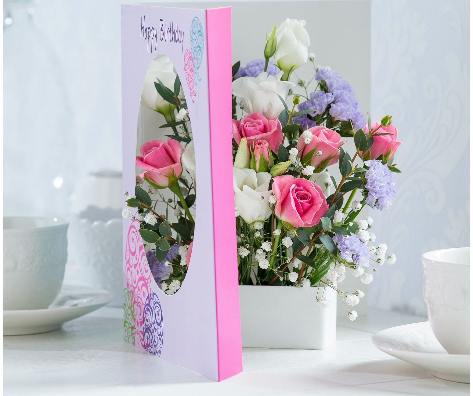 Birthday Happiness FloralCard