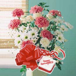 Flying Flowers Ruby Anniversary Gift Pack