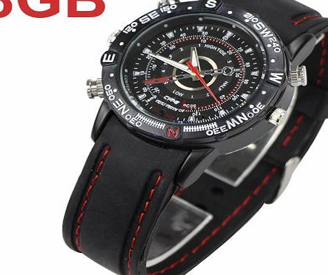 Flylink Sportsmans Waterproof Spy Watch records quality video and photographs. (949) Ideal Gift.