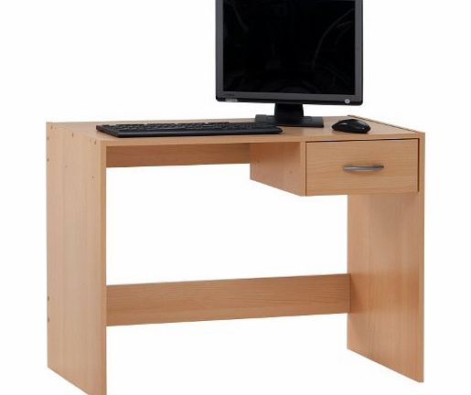 FMD Computer Desk Pascal Approximately 90.0 x 74.5 x 40.0 cm Beech