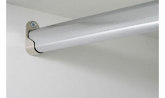 FMK Wardrobe hanging rail set