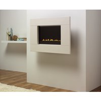 FOCAL POINT Limestone Contemporary Flueless Gas Fire