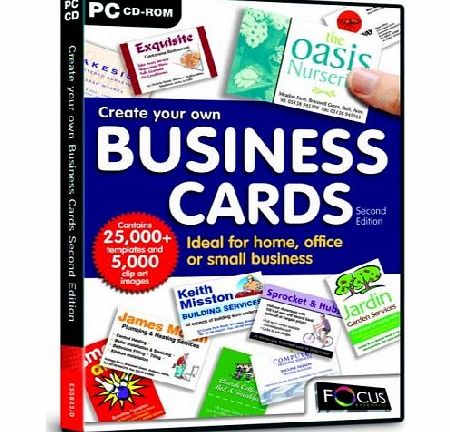 Focus Multimedia Ltd Create your own Business Cards (Second Edition) (PC)