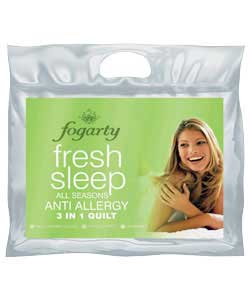 Fogarty 15 Tog Freshsleep 3 in 1 Duvet - Super Kingsize