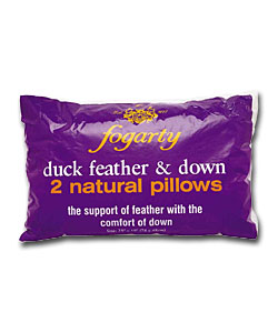Fogarty Duck Feather & Down Luxury Size Pillow