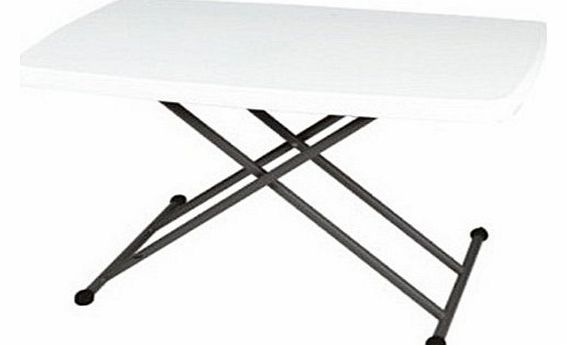 Folding Tables UK 2.5FT rectangular height adjustable folding table with fold-away legs FT-8