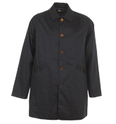 Folk Light Rainmac Navy Jacket