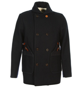 Folk Mid Nite Wool Coat