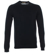 Folk Peepin Crew Navy Sweater