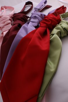 Scrunchie Wedding Cravat