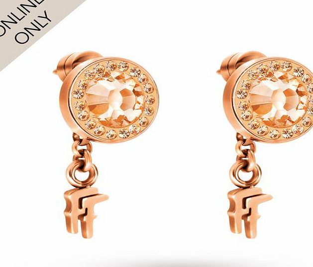Folli Follie Classy Flash Stud Earrings Champ