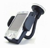 Mobile Phone PDA Holder - Suction Mount - Universal Gooseneck windscreen / dashboard suction mount