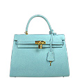 Fontanelli Calf Leather Kelly Style Handbag