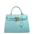 Calf Leather Kelly Style Handbag