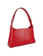 Fontanelli Classy Red Italian Leather Handbag
