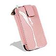 Fontanelli Pink Varnished Leather Cellphone Holder