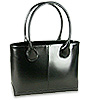 Polished Italian Leather Tote Bag