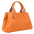 Soft Calf Leather Satchel Bag