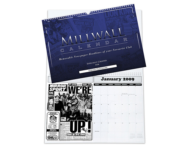 football Club Calendar - Millwall