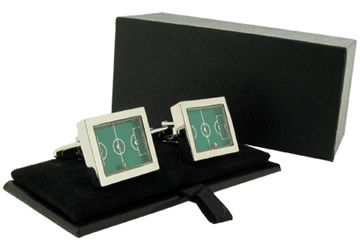 Football Pitch Cufflinks
