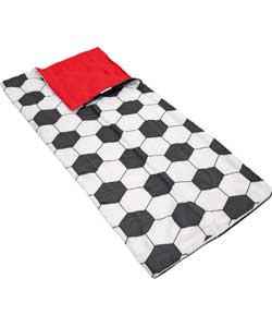 Football Single Junior Sleeping Bag