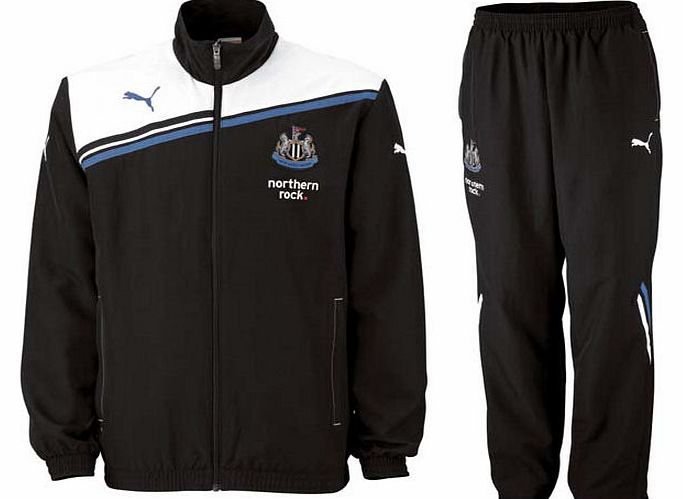 Puma 2011-12 Newcastle Puma Woven Tracksuit (Black)