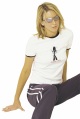 FOOTIE CHIC ringer t-shirt