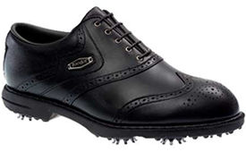 Footjoy Aqualites Black Smooth 52965 Golf Shoe