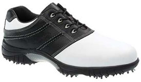 Footjoy Contour Series White Smooth/Black Tumbled 54208 Golf Shoe