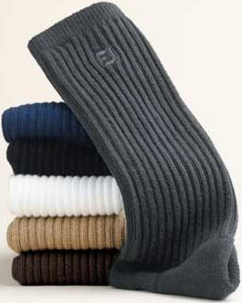 CottonSof Crew Golf Sock Pack of 3