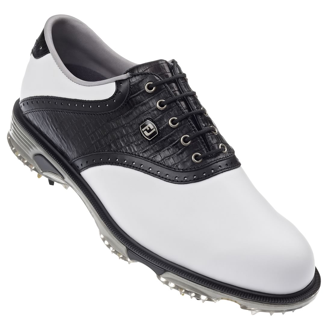 Dryjoys Tour Golf Shoes White/Black #53668