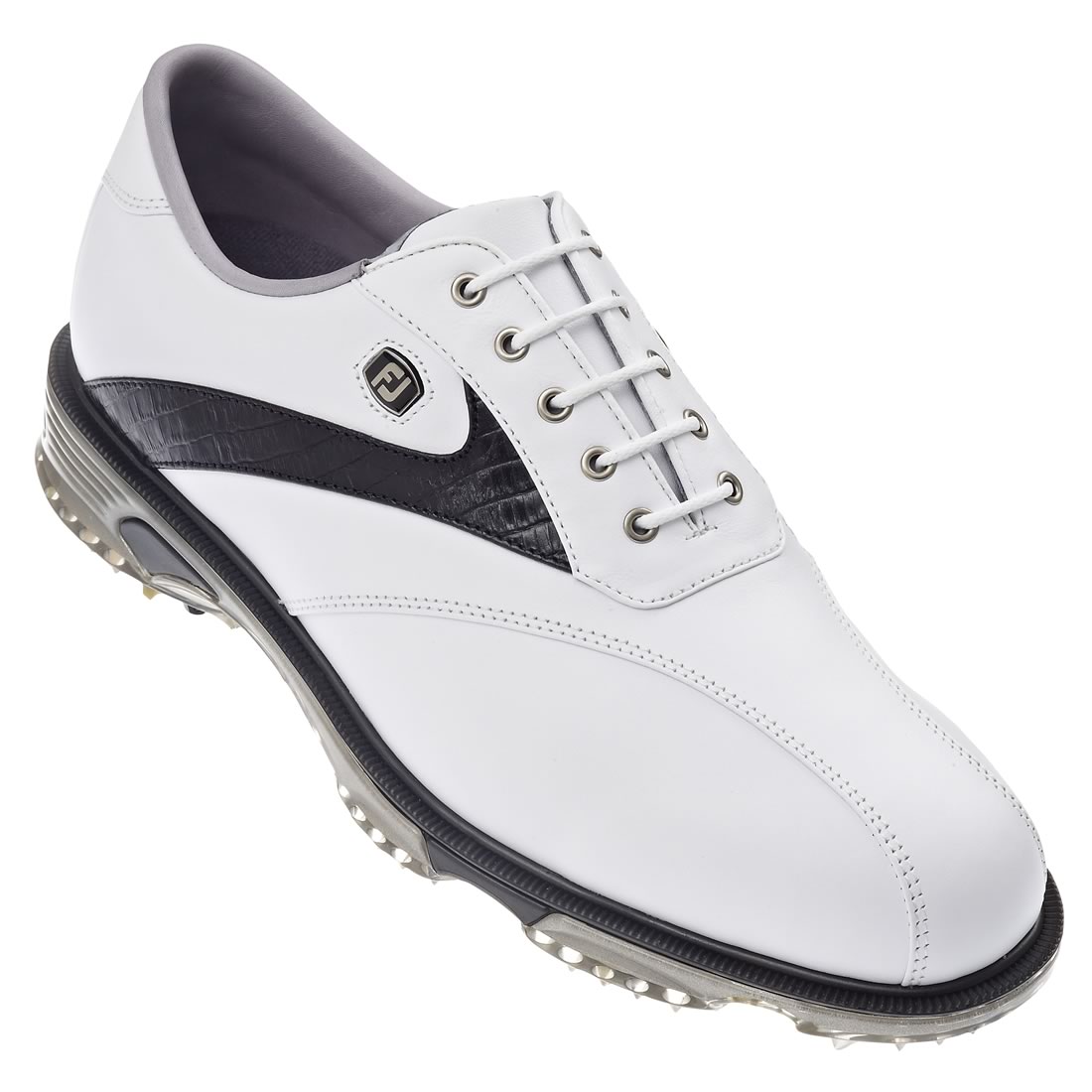 Dryjoys Tour Golf Shoes White/Black #53694