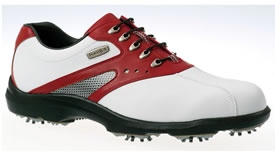 Footjoy Golf Shoe AQL White/Red #52785