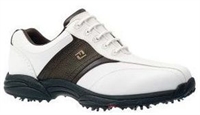 Footjoy Greenjoys Golf Shoes White/brown 45454-105