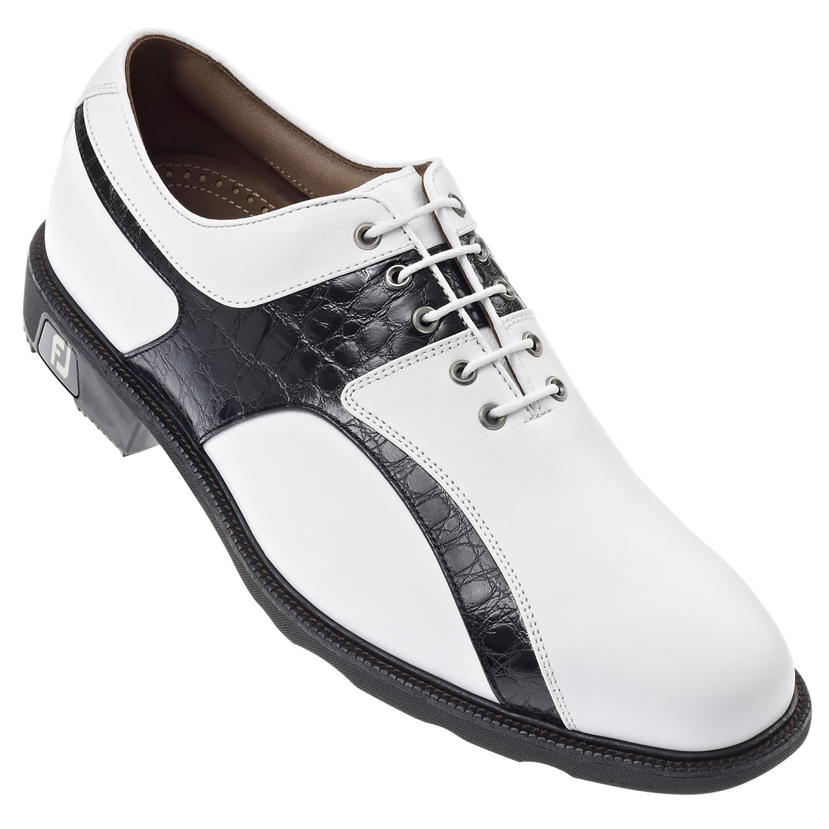 FootJoy Icon Golf Shoes White/Black #52192