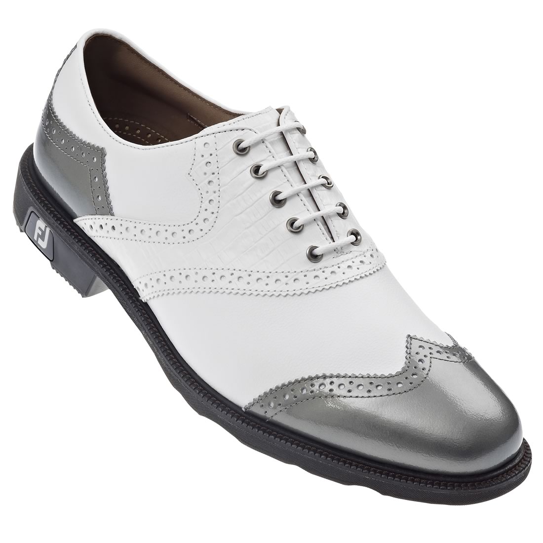 FootJoy Icon Golf Shoes White/Silver #52121