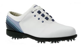 Ladies Golf Shoe AQL White/Blue #93290