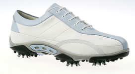 Footjoy Ladies Golf Shoe Contour IV White/Light Blue #94027