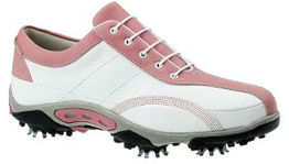 Footjoy Ladies Golf Shoe Contour White/Pink #94139