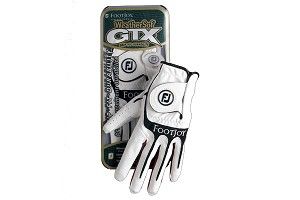 WEATHERSOF GTX LADIES GOLF GLOVE Right Hand Player / White/Silver / Smal