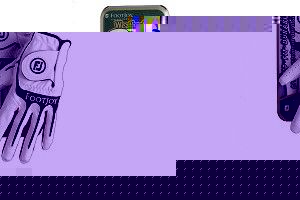 Footjoy WEATHERSOF GTX MENS GOLF GLOVE RIGHT HAND PLAYER / BLACK / MEDIUM