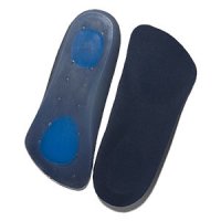Footmedics Silicone Gel Covered 3/4 Length Insoles