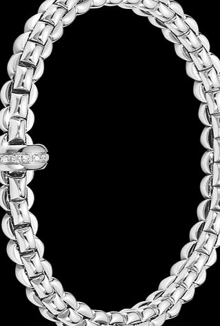 Fope 18ct White Gold Flex It Bracelet 721BBRM