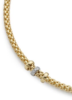 Fope Flex It Solo Gold Diamond Necklet `621CBBR YG