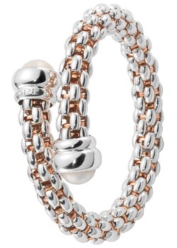 Fope Twin by Fope Star Rose Gold Plated Bangle