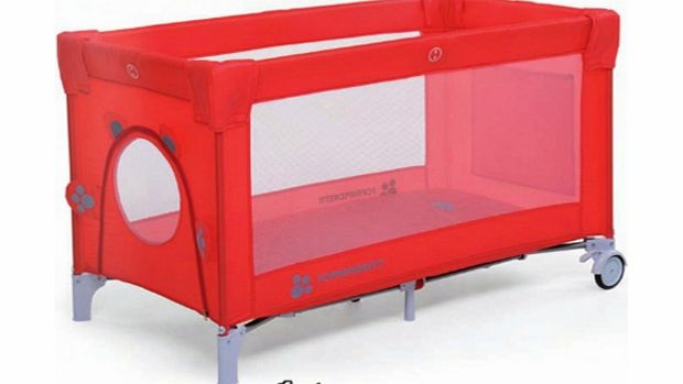 FOPPAPEDRETTI Travel Cot Sonnolino red