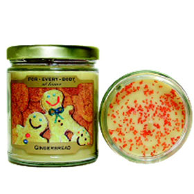 For Every Body For everybody Gingerbread Candle