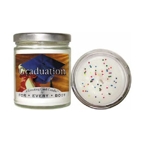 For Every Body For Everybody Graduation Candle